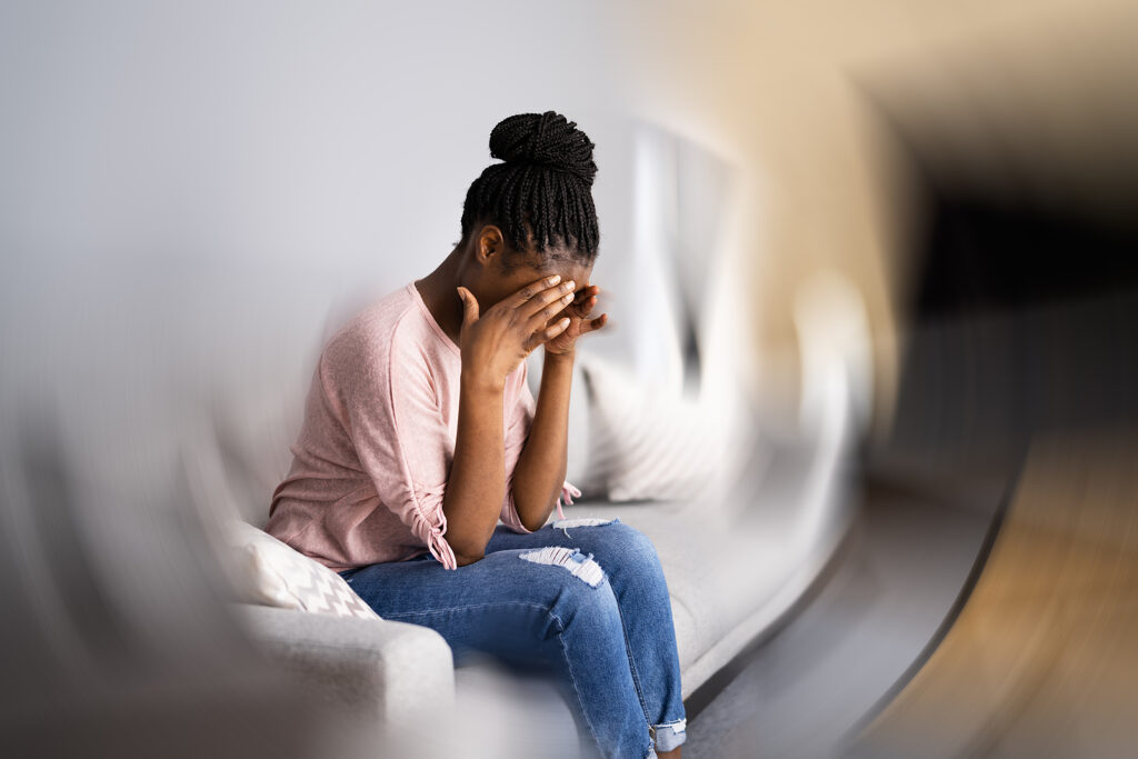 Vertigo Dizzynes. BPPV Head Brain Stroke And Canaliths